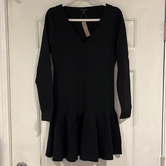 J.Crew Ruffle-hem sweater-dress - Picture 2 of 6